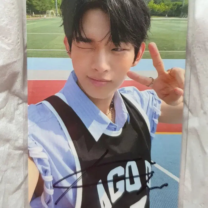 아홉 스티븐 사인 포토카드 (싸인 포카)