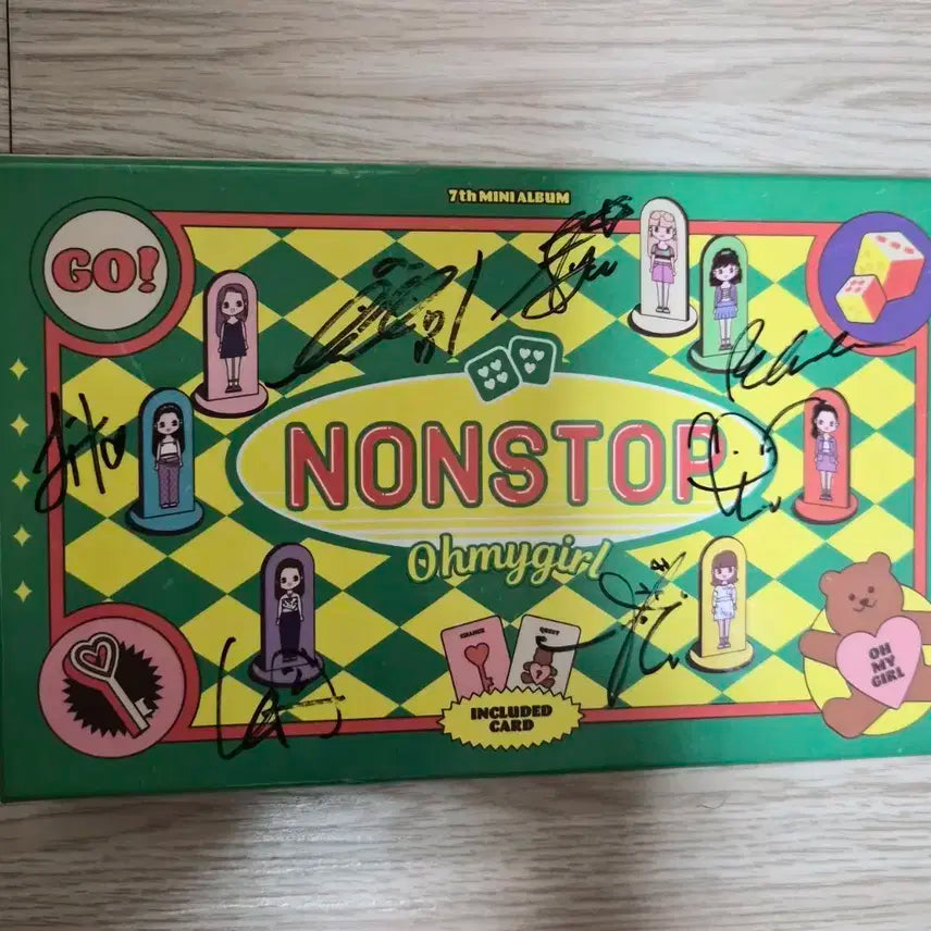 오마이걸 친필싸인 앨범