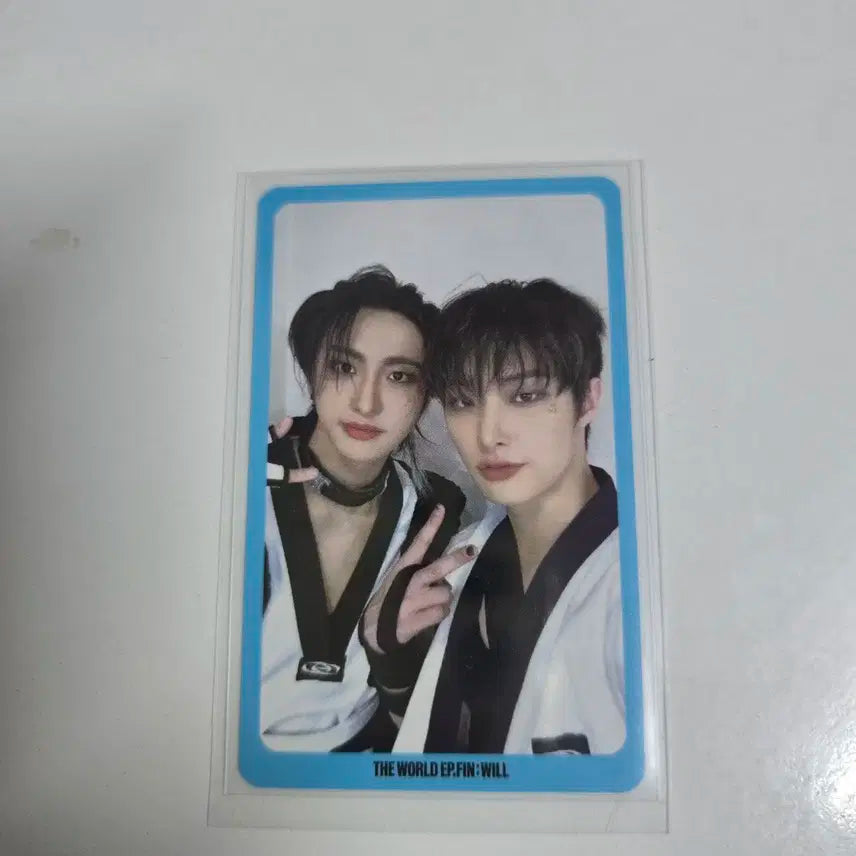 에이티즈 성화 민기 스트리밍 이벤트 포카