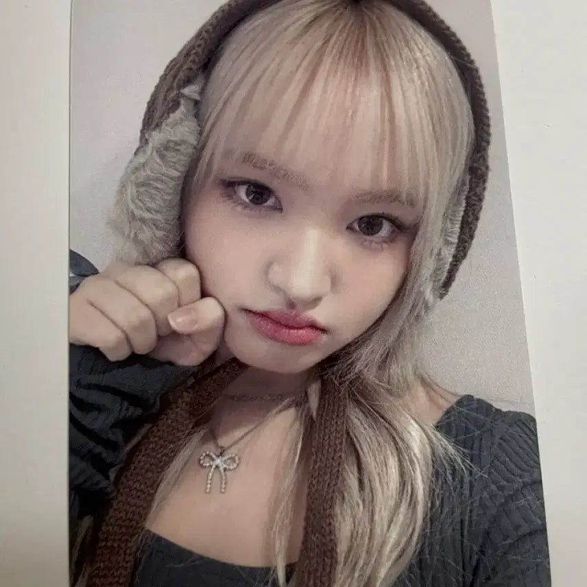 아이브 리즈 귀도리 마인 포카