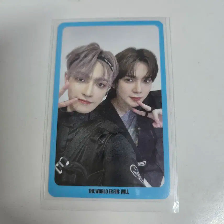 에이티즈 홍중 여상 스트리밍 이벤트 포카