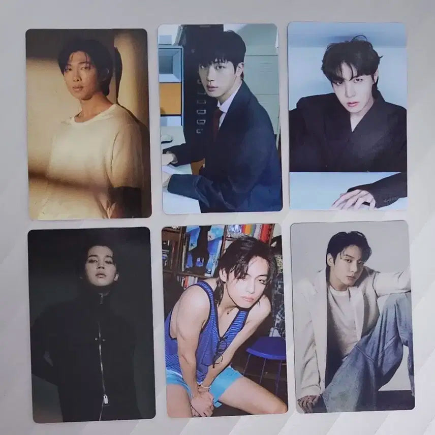 방탄 2025페스타 캡슐앨범 포카6장+특전(단체컷 포토엽서7장)일괄