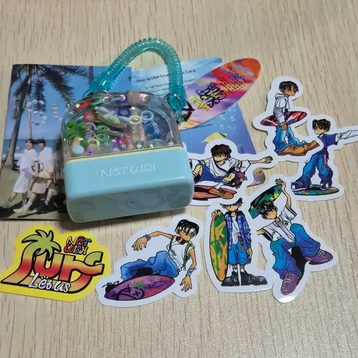 서프 앨범 nct wish  surf 워터게임기 버전 풀박