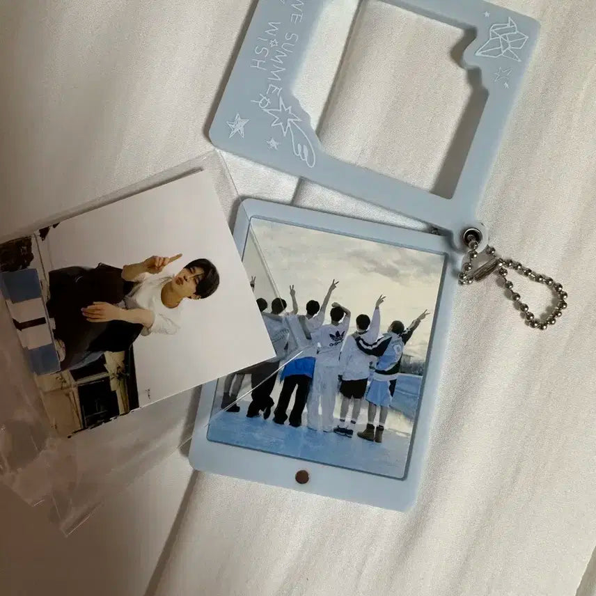 엔시티 위시 전시회 프레임 포토 키링 세트