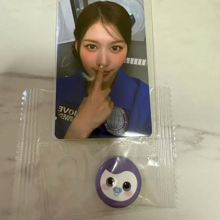 트와이스 10주년 팝업 사나 코콕 입장 포카 뱃지 세트