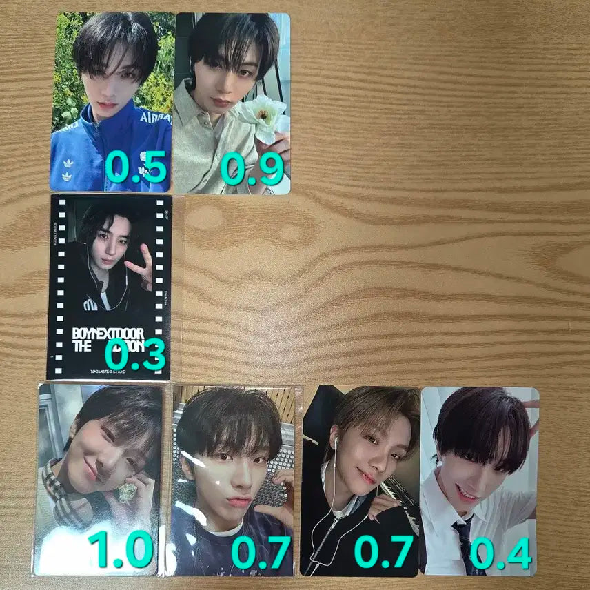 보넥도 디액션 더액션 포카 특전 양도 성호리우재현태산이한운학