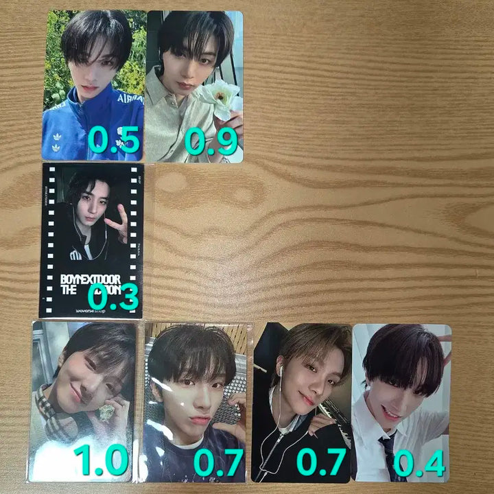 보넥도 디액션 더액션 포카 특전 양도 성호리우재현태산이한운학