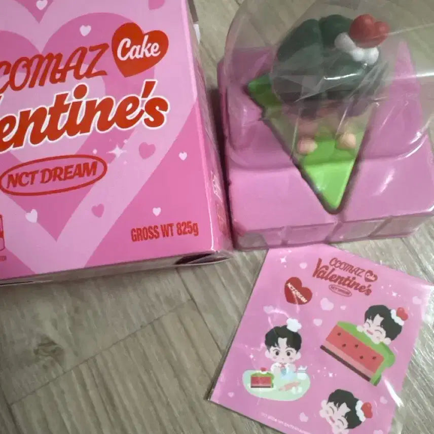 꼬마즈 발렌타인 피규어 케이크 nct dream 127 마크
