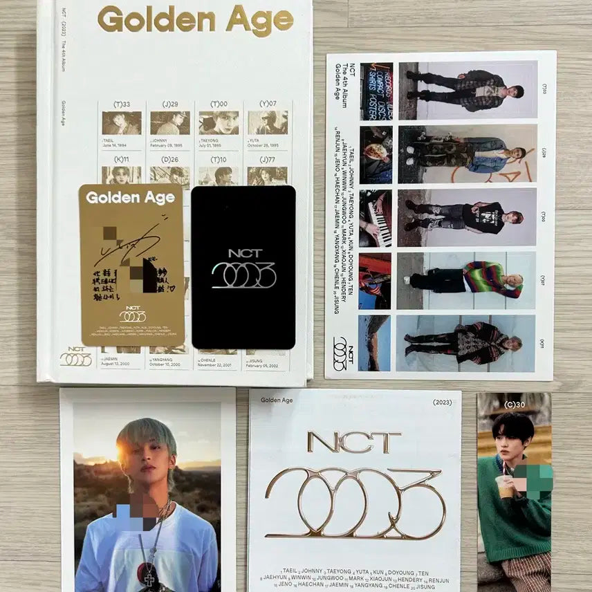 엔시티 Golden Age 앨범 풀세트