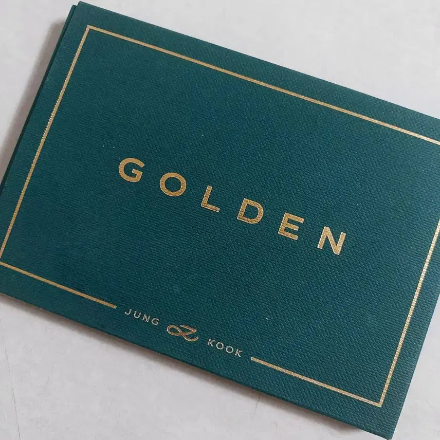 정국 골든 앨범 Weverse Green ver.
