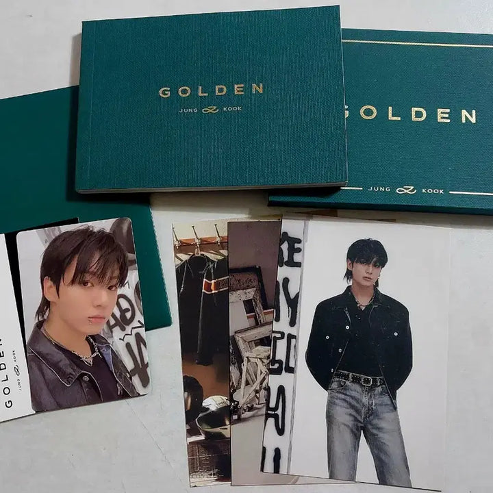 정국 골든 앨범 Weverse Green ver.