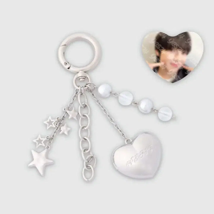 엔시티 위시 스테디 팝업 하트 팬던트 키링 유우시