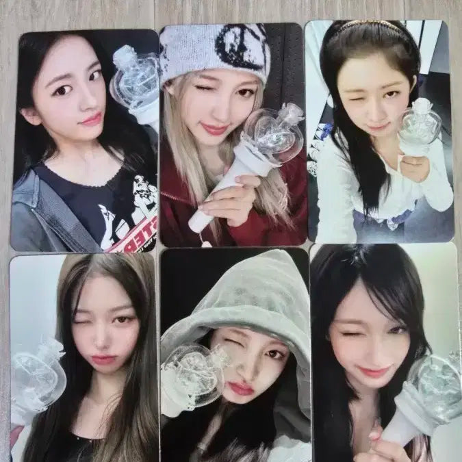 아이브 응원봉 ver2 포카세트만  일괄양도합니다