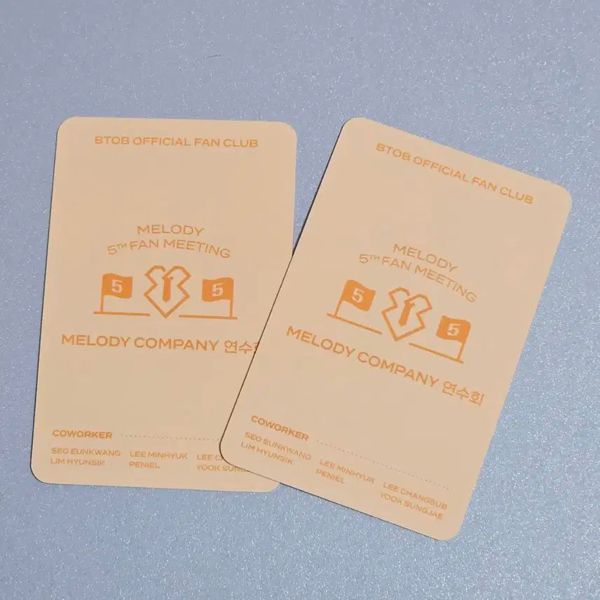 비투비 5기팬미팅 MD포토카드 이민혁 포카 세트