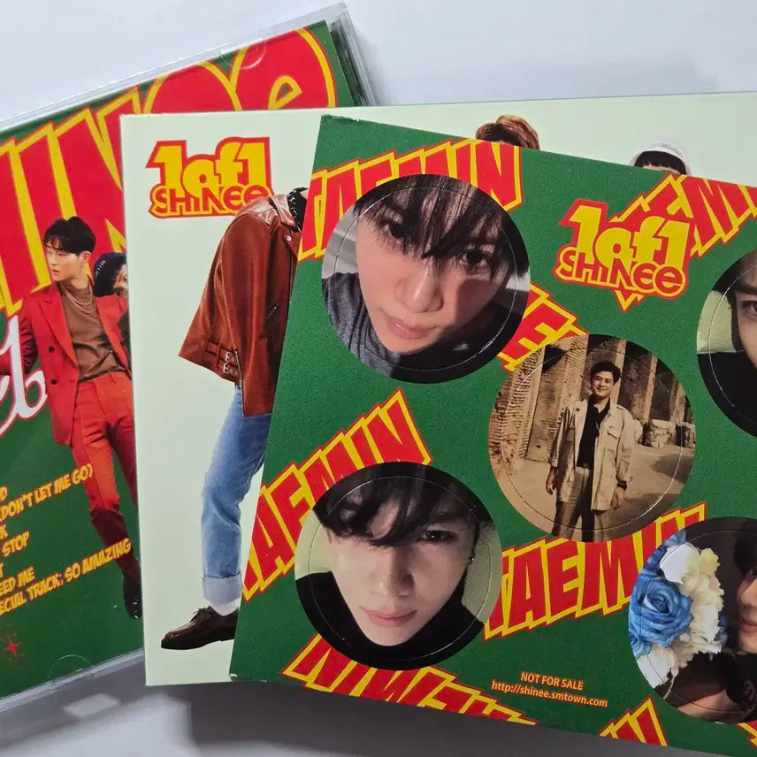 샤이니 1 of 1 개봉 앨범 (하자 있음)