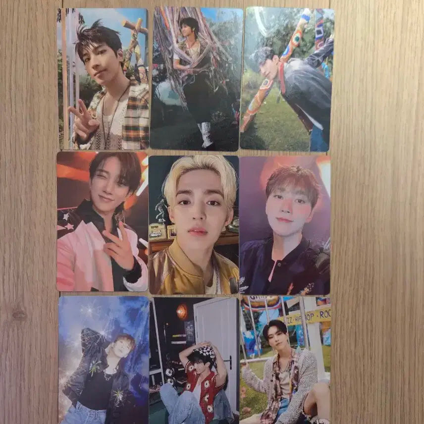 세븐틴 Heaven 앨범 3종 세트 포카 일괄