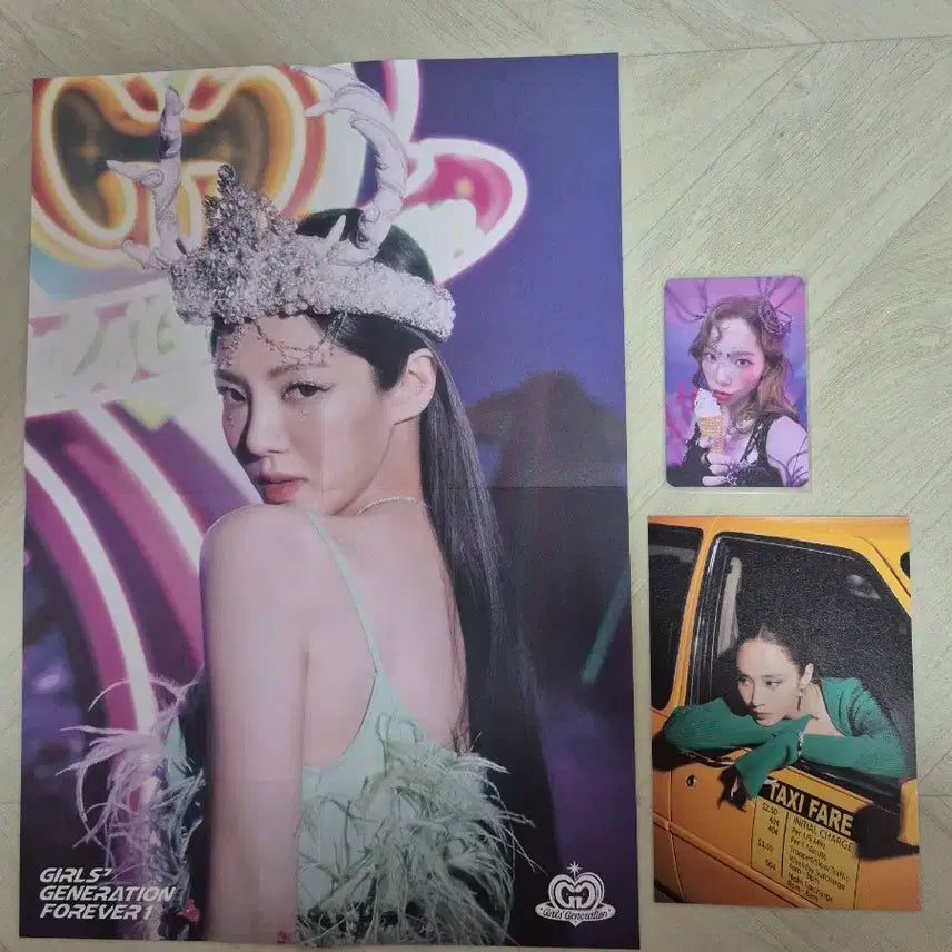 소녀시대 7집 Forever 1 앨범 (태연 포카)