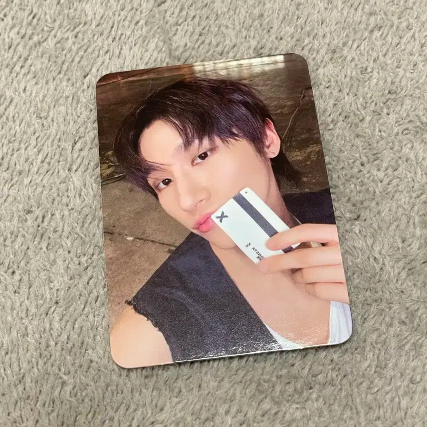 몬스타엑스 공방 주차권 포카