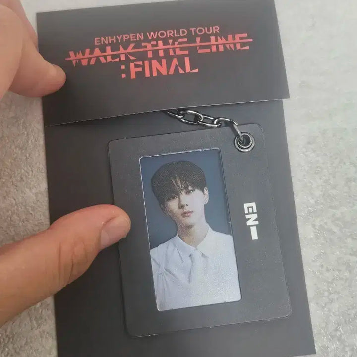 엔하이픈 정원 필름 프레임 키링