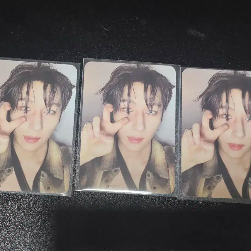 몬스타엑스 thex 미국 공쇼 일반앨범 특전포카 창균