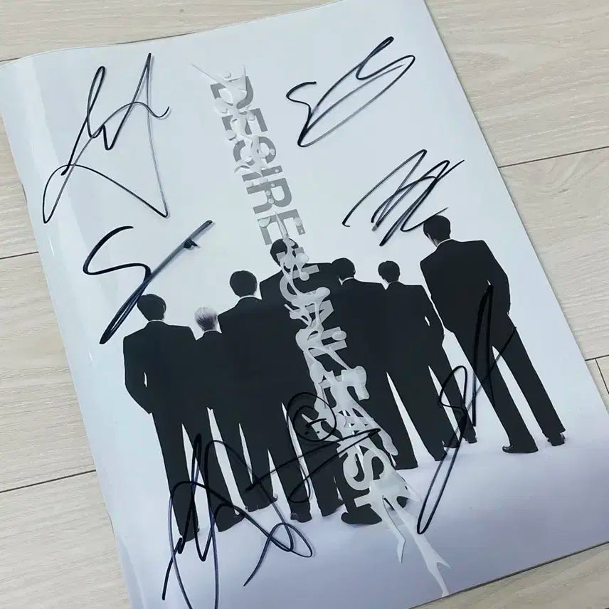 엔하이픈 디자이어 언리쉬 사인 싸인 앨범(미니6집)