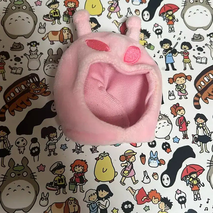 10cm 외계인 모자 분홍색