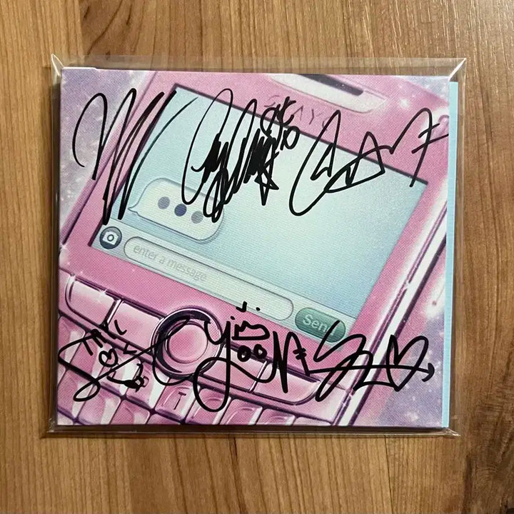 스테이씨 stayc 친필싸인 사인 비매 디지털싱글 앨범