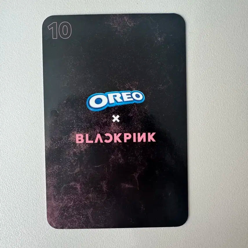 네고가능 블랙핑크 오레오 한정판 포토카드 포카