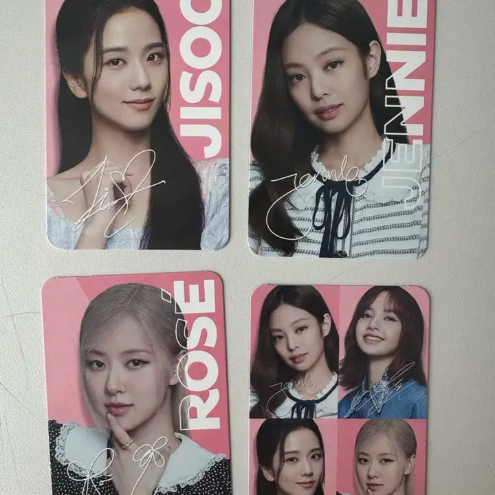 네고가능 블랙핑크 오레오 한정판 포토카드 포카