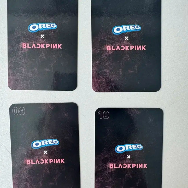 네고가능 블랙핑크 오레오 한정판 포토카드 포카