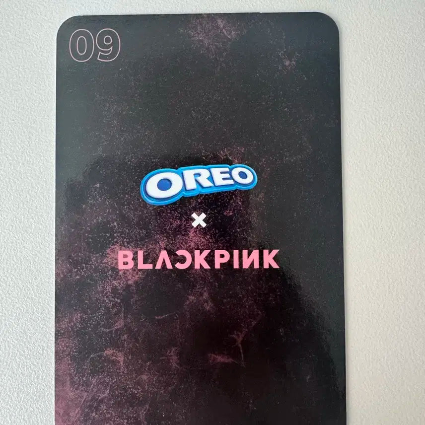 네고가능 블랙핑크 오레오 한정판 포토카드 포카