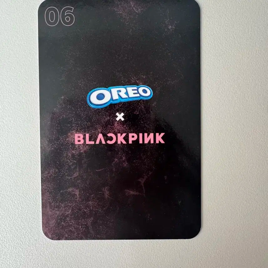 네고가능 블랙핑크 오레오 한정판 포토카드 포카