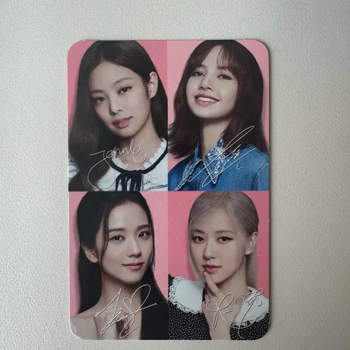 네고가능 블랙핑크 오레오 한정판 포토카드 포카