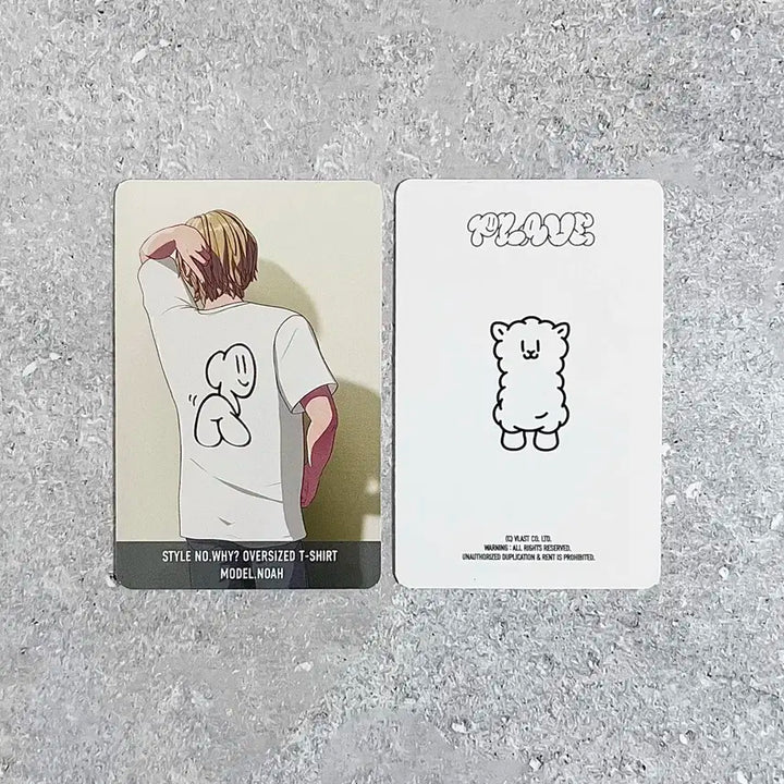 플레이브 삼왜 md 5만원 노아 포카 세트 전신 얼굴