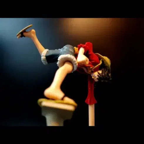 장조형 고무고무 피스톨 루피 피규어 세제품