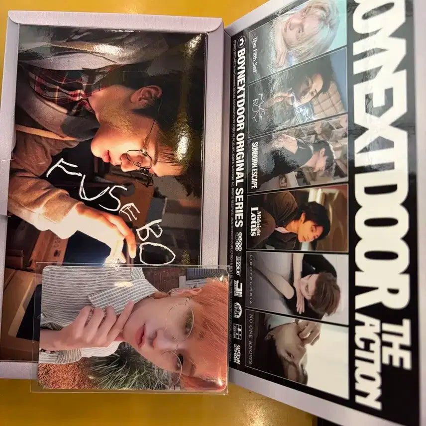 (택포)보이넥스트도어 The Action 프레임버전 + 앨포