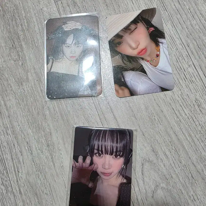 르세라핌 김채원 언포기븐 등 포카 일괄 3장