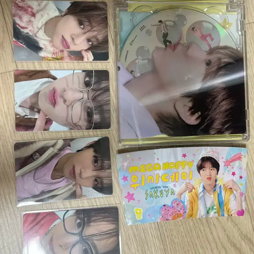 NCT 위시 앨범 포카 컵홀더 풀세트