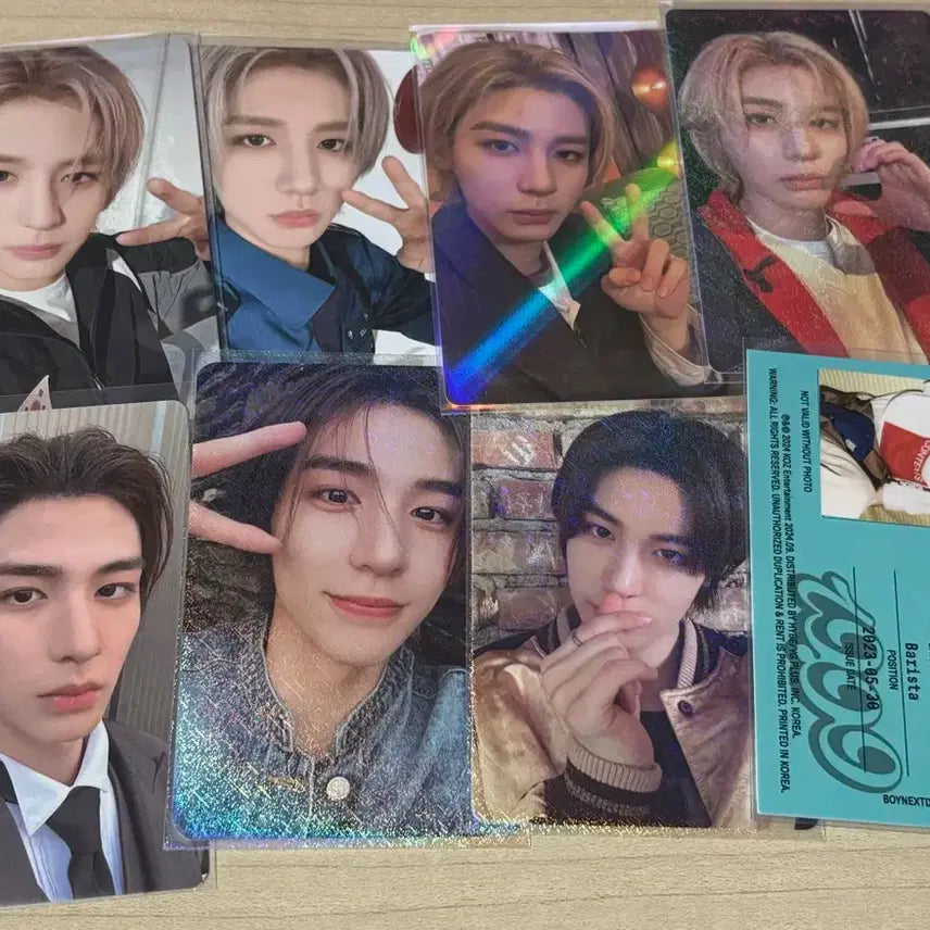 보이넥스트도어 보넥도 이한 포카 미공포 특전 일괄 양도