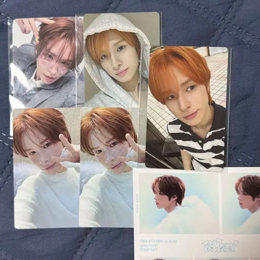 투어스 TWS play hard 경민 포카 일관 양도