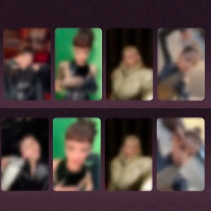 블랙핑크 데드라인 상하이 팝업 제니 포토카드