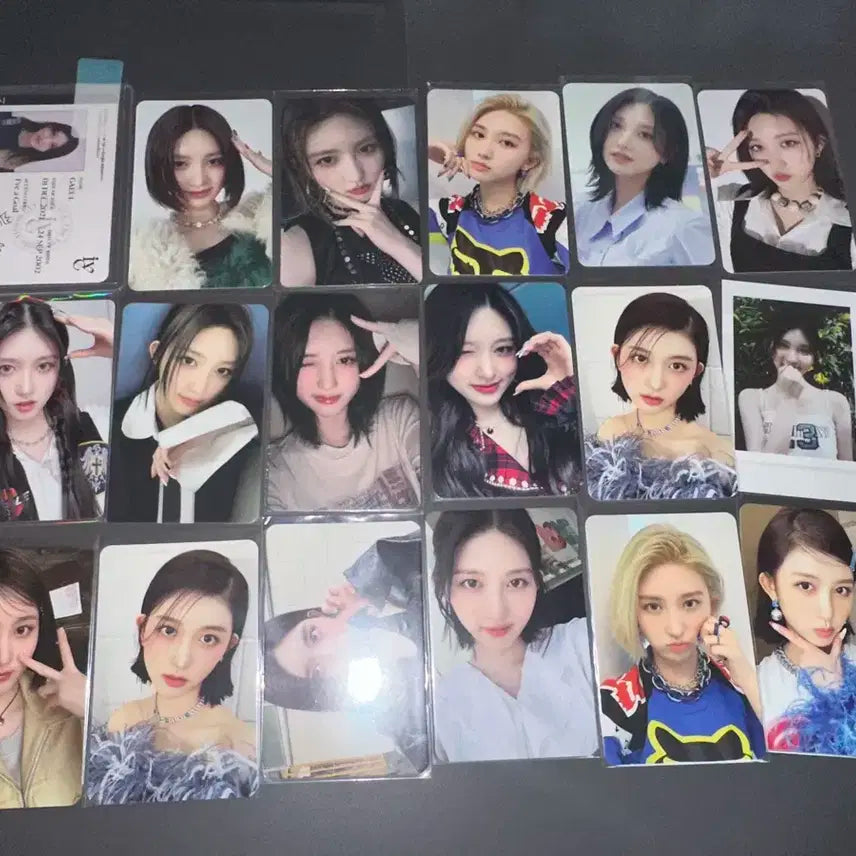 아이브가을 포카 일괄판매 안유진장원영레이리즈이서