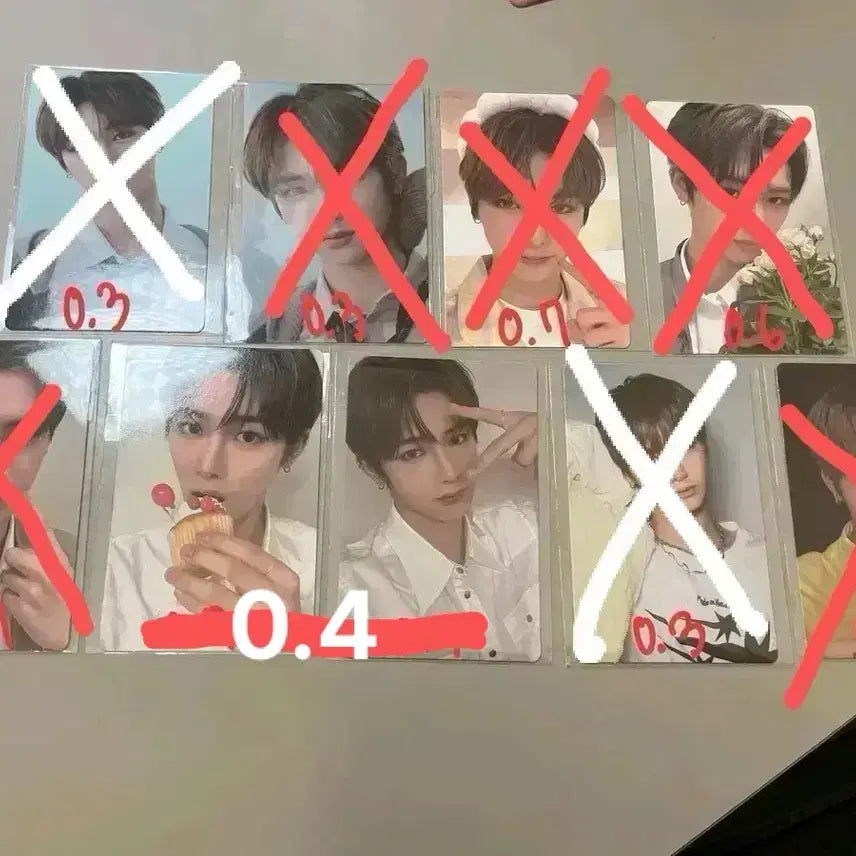 조우안신 포카 1주차 한국ver 보이즈2플래닛 보플 전시회