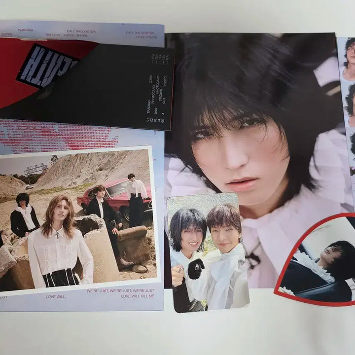 엑디즈 준한 예판 특전 포스터2 + 러브투데쓰 앨범2세트 판매