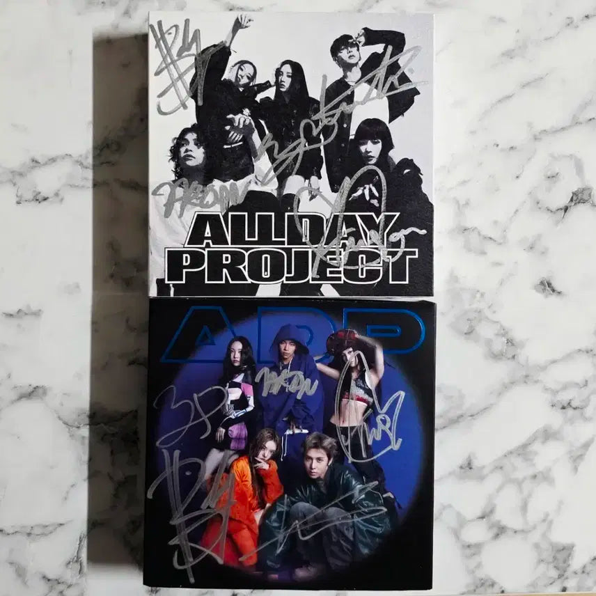 올데이프로젝트 사인 앨범 mwave 엠웨이브 싸인