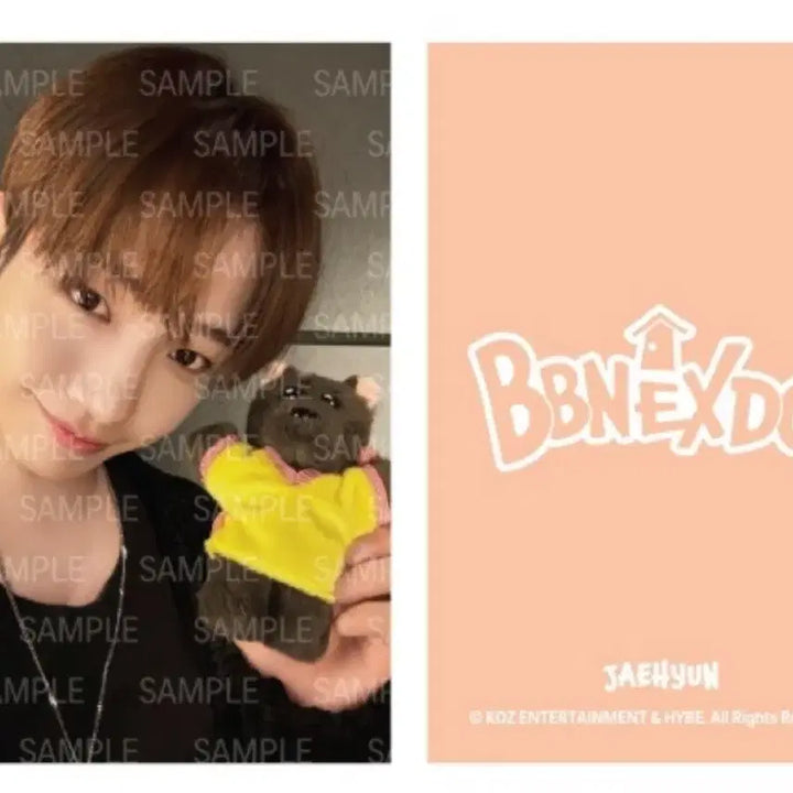 미개봉 쁘넥도 보넥도 명명이 명재현 포카 키링 인형 명명