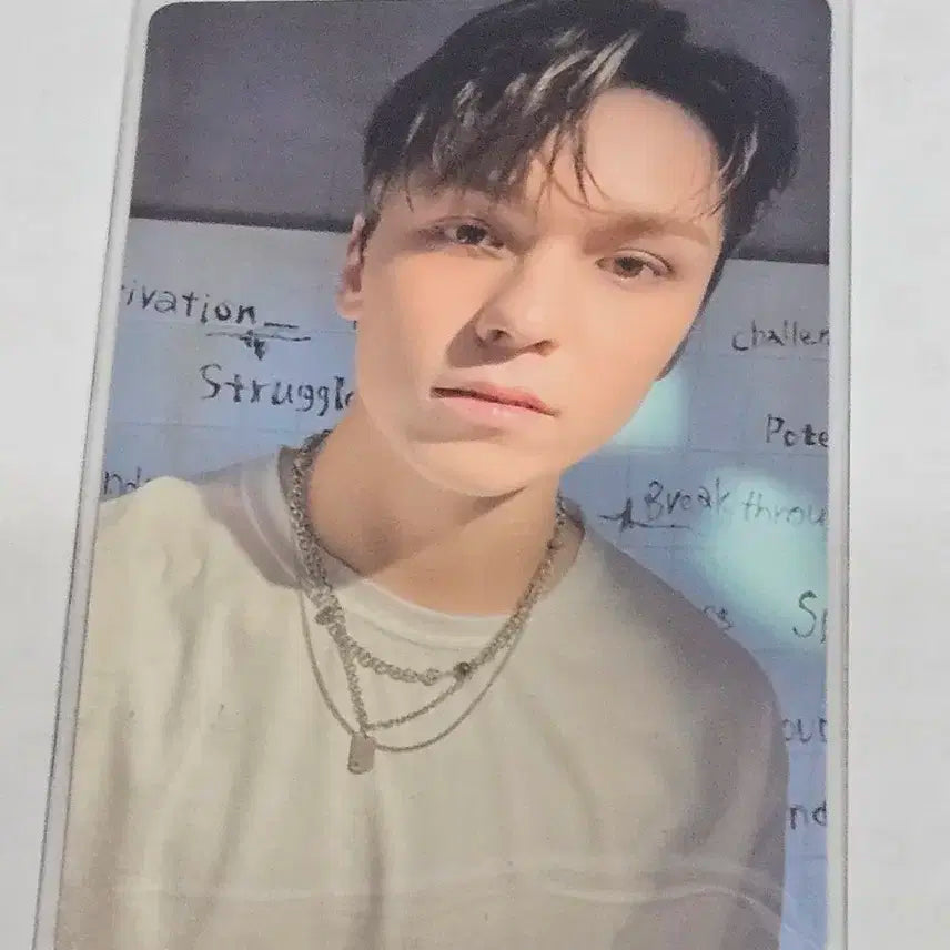 세븐틴 버논 Face the sun 포토카드