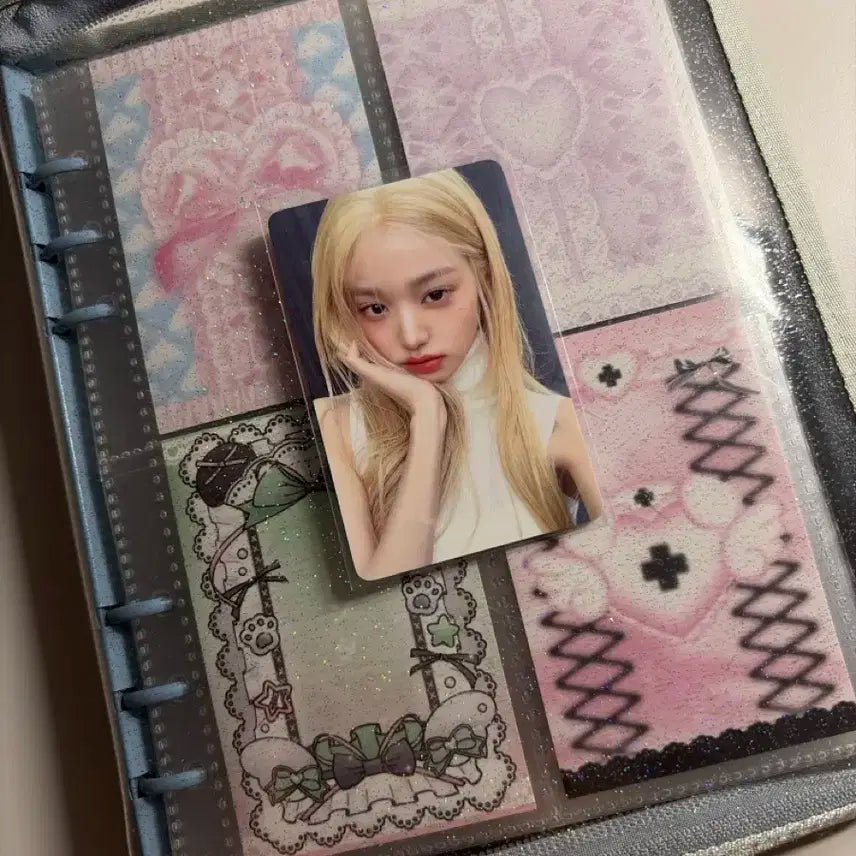 아이브 마인 위드뮤 럭드 1차 장원영 원영 금발