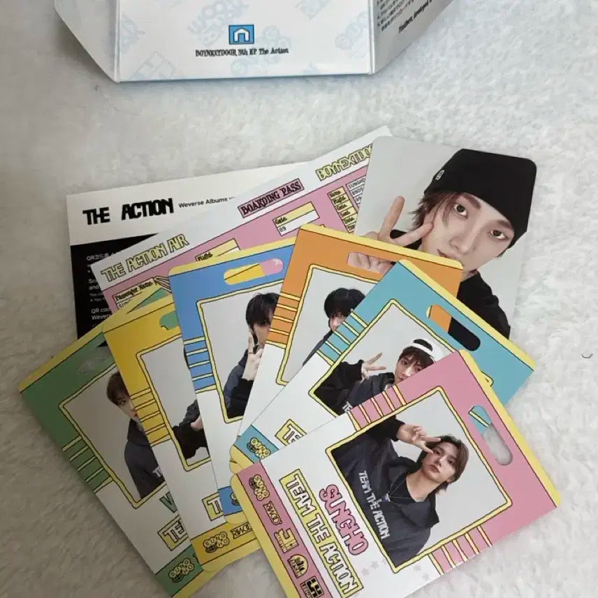 보이넥스트도어 성호 The Action 포카 보넥도 풀세트 티켓