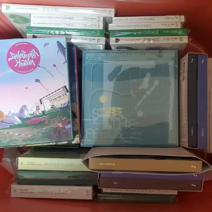 세븐틴 공굿 비공굿 대량 양도 처분